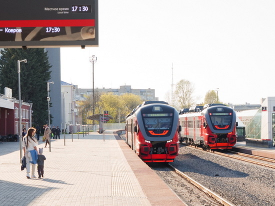 В Ивановской области запустят два новых пригородных поезда