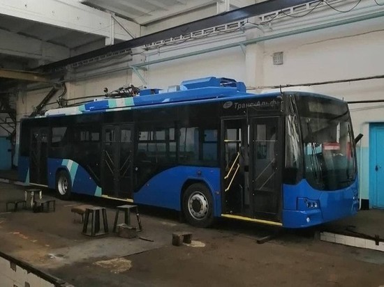 Первые троллейбусы по программе «Чистый воздух» с тахографоми поступили в Читу