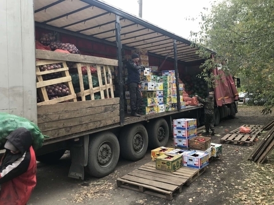 Овощные наборы доставляют в пострадавшие от наводнения районы Забайкалья