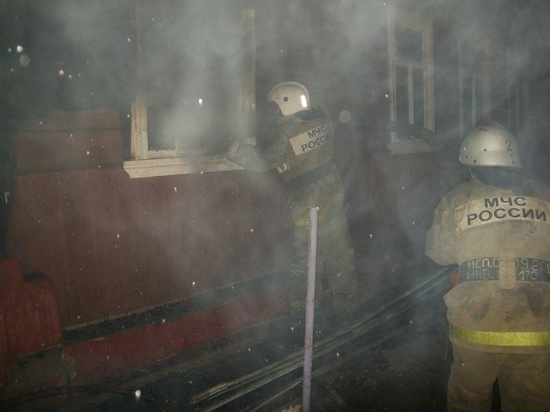 Ночью в Ивановской области сгорел частный дом
