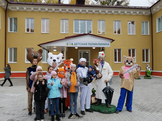 Детская поликлиника открылась после реновации в Бокситогорском районе