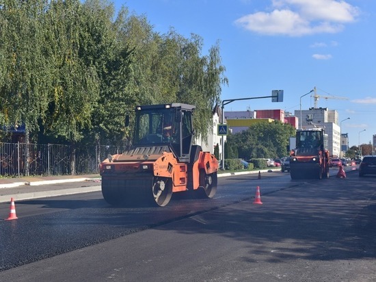 Ремонт дорог на трех улицах Белгорода почти завершен