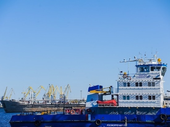 В Астраханской области грузооборот морских портов вырос на 87%