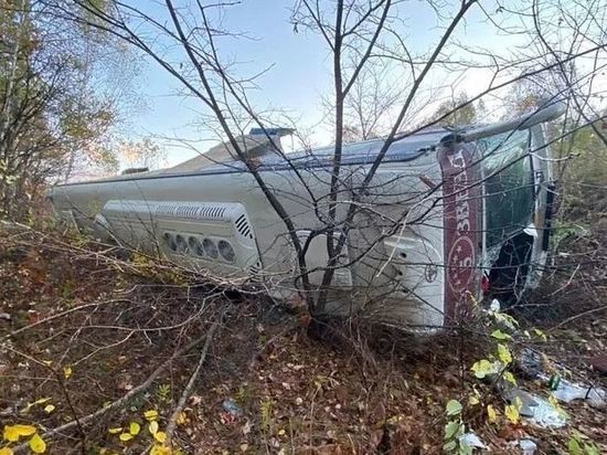 В Нанайском районе Хабаровского края в результате ДТП серьезные травмы получили шестеро пассажиров.