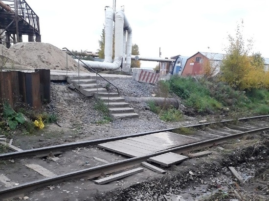 Петрозаводчане жалуются на опасный ж/д переход на Пограничной