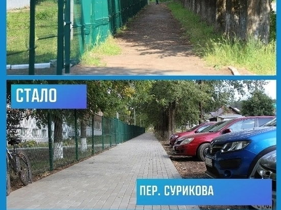 В Ижевске до конца месяца отремонтируют еще 3 тротуара