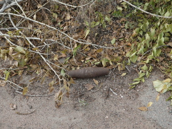 В Улан-Удэ на стройке нашли осколочную гранату