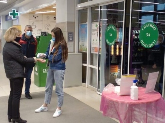 В Пензе в микрорайоне Терновка выявляли нарушителей масочного режима