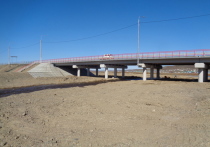 В Забайкалье мост через реку Цаган Чулутай на трассе Чита-Забайкальск-граница с КНР сдали в эксплуатацию досрочно