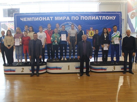 Рязанские юниоры завоевали медали Первенства мира по полиатлону