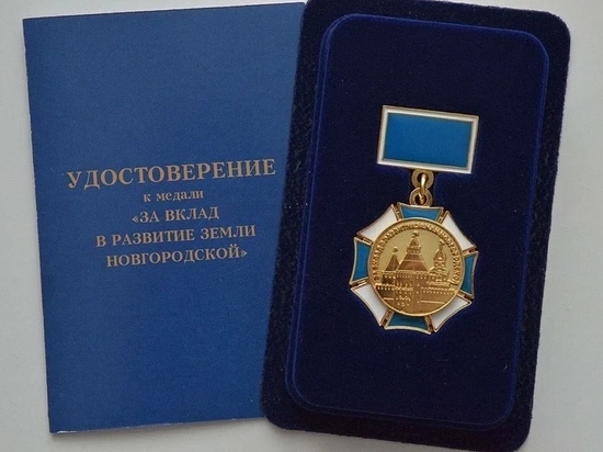 Глава Боровичского района обзавелся медалью