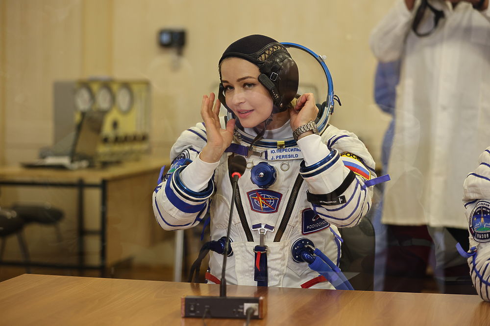 Юлия Пересильд перед полетом в космос светилась от счастья: фотогалерея