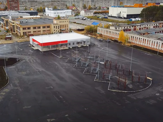 Появилось октябрьское видео со стройплощадки нового автовокзала Йошкар-Олы
