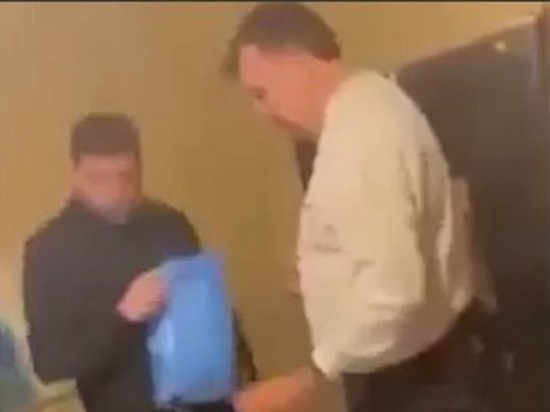 Опубликовано видео ареста Саакашвили в Грузии: допивал напоследок