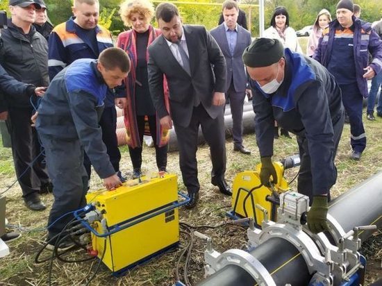Через год в Дебальцево появится газ