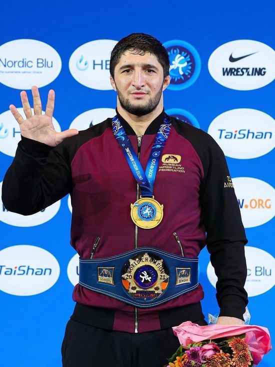 Росгвардеец стал пятикратным чемпионом мира по вольной борьбе
