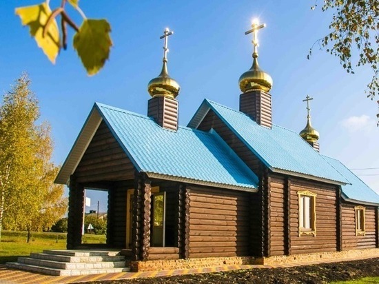 Новый храм освятили в одном из сёл Рассказовского района