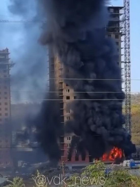 В МЧС сказали, что горело на Патрокле во Владивостоке