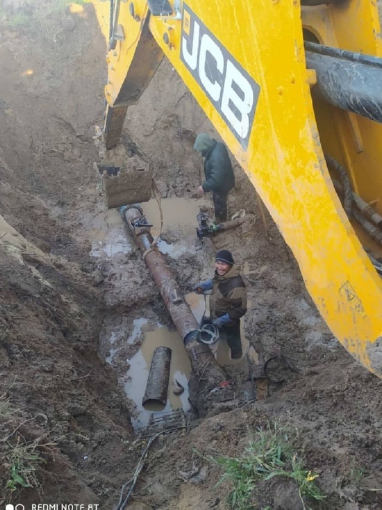 В Элисте еще одна авария на водопроводе