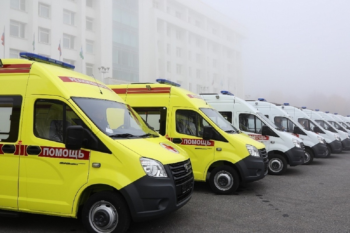 Медицинское учреждение 9. Скорая Башкирия. АСМП 2857-0000010. Больницы Башкирии получили автомобили.
