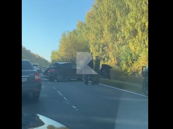 В ДТП в Рязанском районе пострадал водитель Hyundai