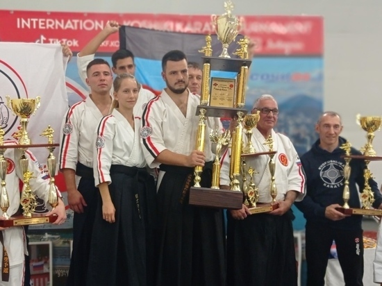Сборная ДНР по косики каратэ поставила рекорд по количеству наград в Сочи