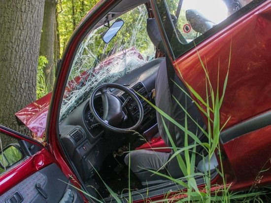 Под Новгородом Chevrolet Niva сбила человека и врезалась в КамАЗ