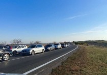 Жители Гагаузии заблокировали автомагистраль на Кишинев