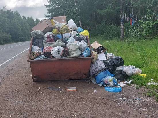 Власти Читы: «Олерон+» систематически не вывозит мусор, город захламлен