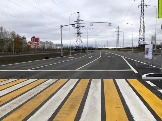 Отремонтированную дорогу в Нижневартовске проверила губернатор Югры
