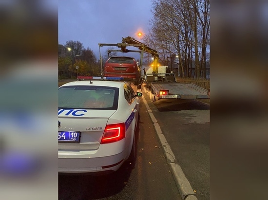 Из-за пьяных водителей в Петрозаводске случилось семь аварий