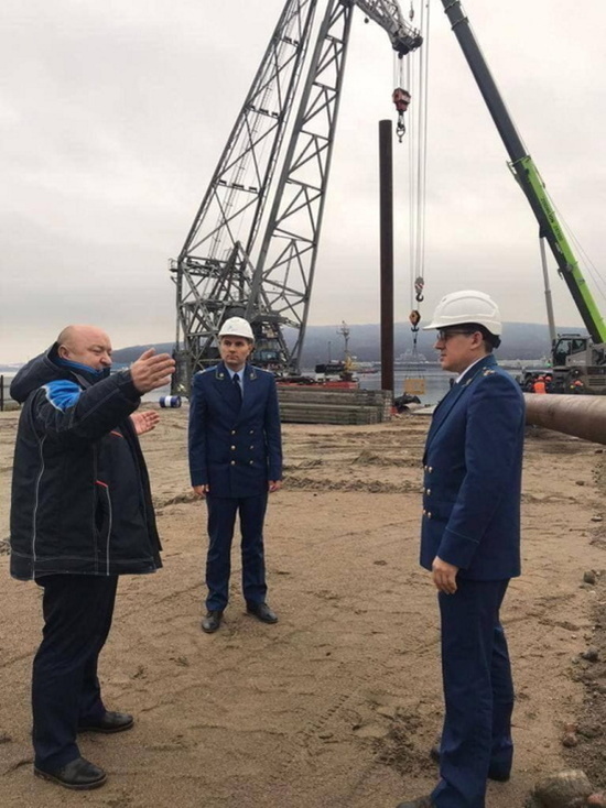Прокуратура проинспектировала строительство транспортного узла в Мурманске