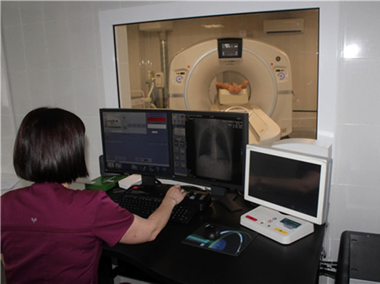 В Алатырской центральной районной больнице начал работу компьютерный томограф