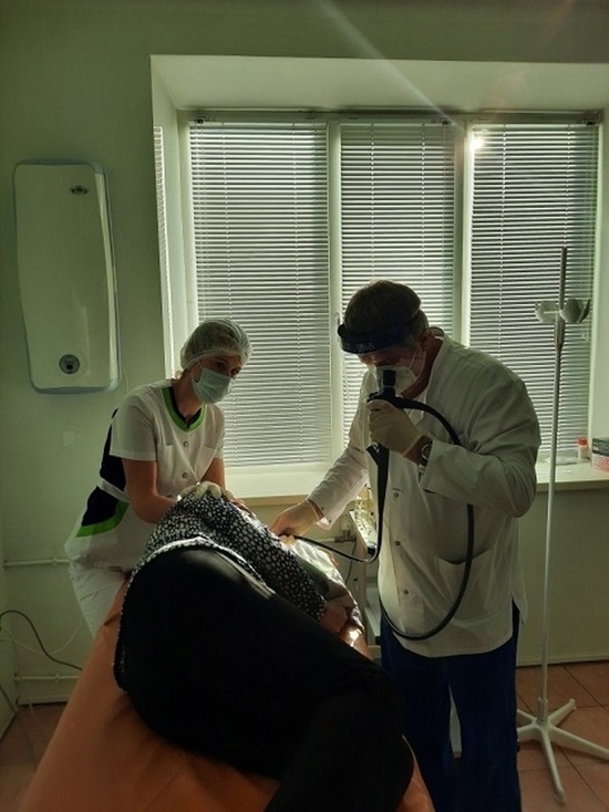 В  Тамбовской ЦРБ на новом оборудовании за месяц обследовали 92 пациента