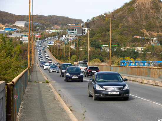 Ограничения движения введут на Рудневском мосту во Владивостоке в конце недели