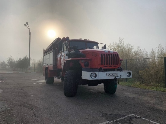 Великий Новгород заволок густой туман