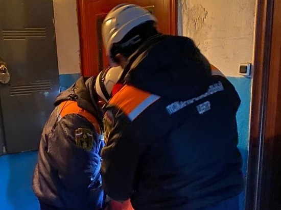 В Пензе спасатели эвакуировали детей из заблокированной квартиры