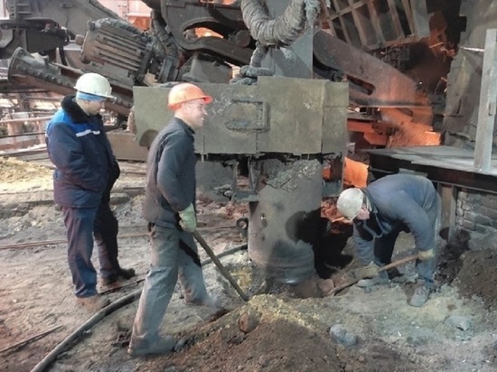 На Алчевском металлургическом комбинате запустили вторую доменную печь