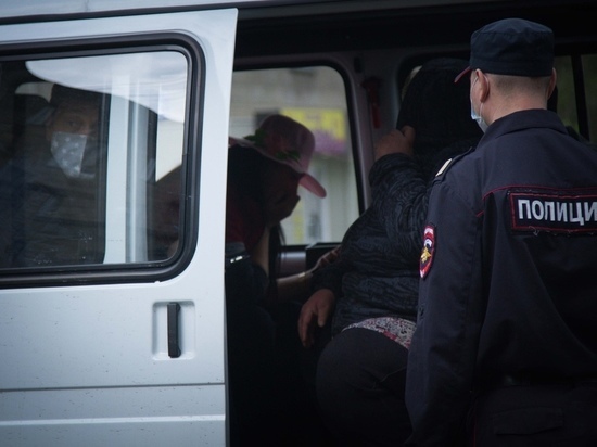 Полиция поймала 10 нелегальных мигрантов на рынке в Новосибирске