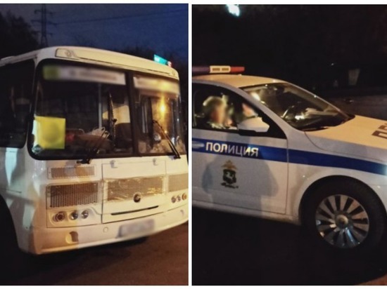 В Томске задержан водитель пассажирского автобуса, гонявший по встречке