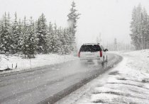 Обильный снегопад выпал вечером 16 октября в Читинском и Карымском районах, осложнив дорожную обстановку