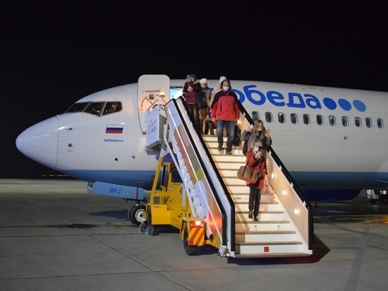 Аэропорт Тобольска принял первый коммерческий рейс