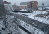 В Чите спецтехника ДМРСУ начала очищать улицы города от выпавшего снега