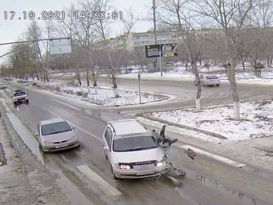 Женщину-пешехода сбил водитель Toyota Ipsum на проспекте в Краснокаменске