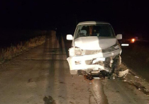 Авария произошла в Мухоршибирском районе Бурятии из-за 31-летнего водителя «Тойота Лит Ас Ноа» без прав, пассажиром которого была 39-летняя женщина