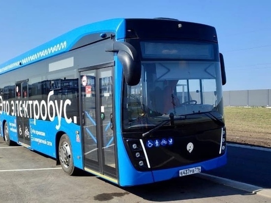 Первый электробус начнет возить пассажиров в Белгороде