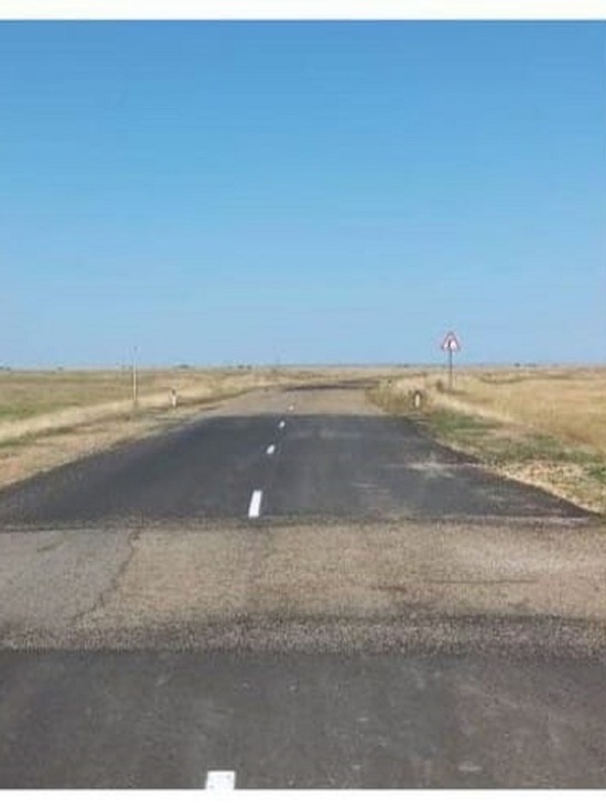 В Калмыкии отремонтирована подъездная дорога к населенному пункту