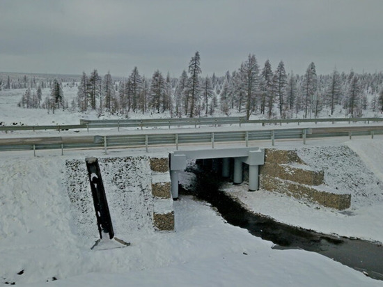 В на федеральной трассе «Лена» Якутии завершен капитальный ремонт моста
