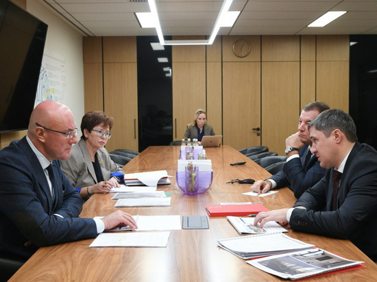 Губернатор Прикамья обсудил с вице-премьером правительства РФ ключевые проекты