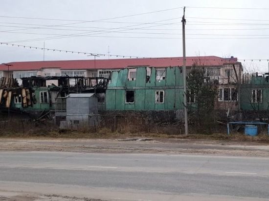 Сгоревший дом признают аварийным и снесут в Вынгапуровском